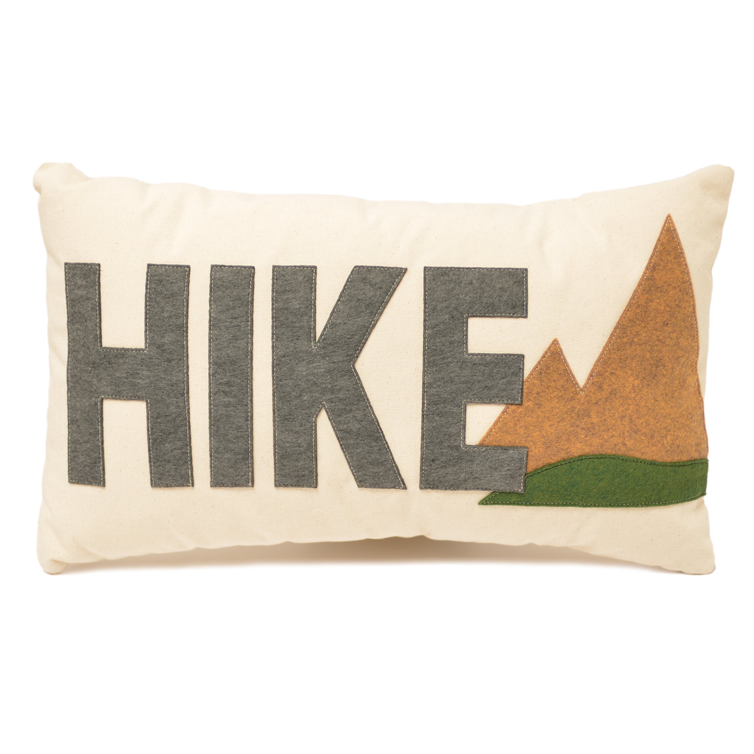 14x21" HIKE lumbar pillow with summer mountains