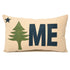 14x21" Maine original flag lumbar pillow