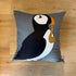 18x18" Percy the Puffin pillow