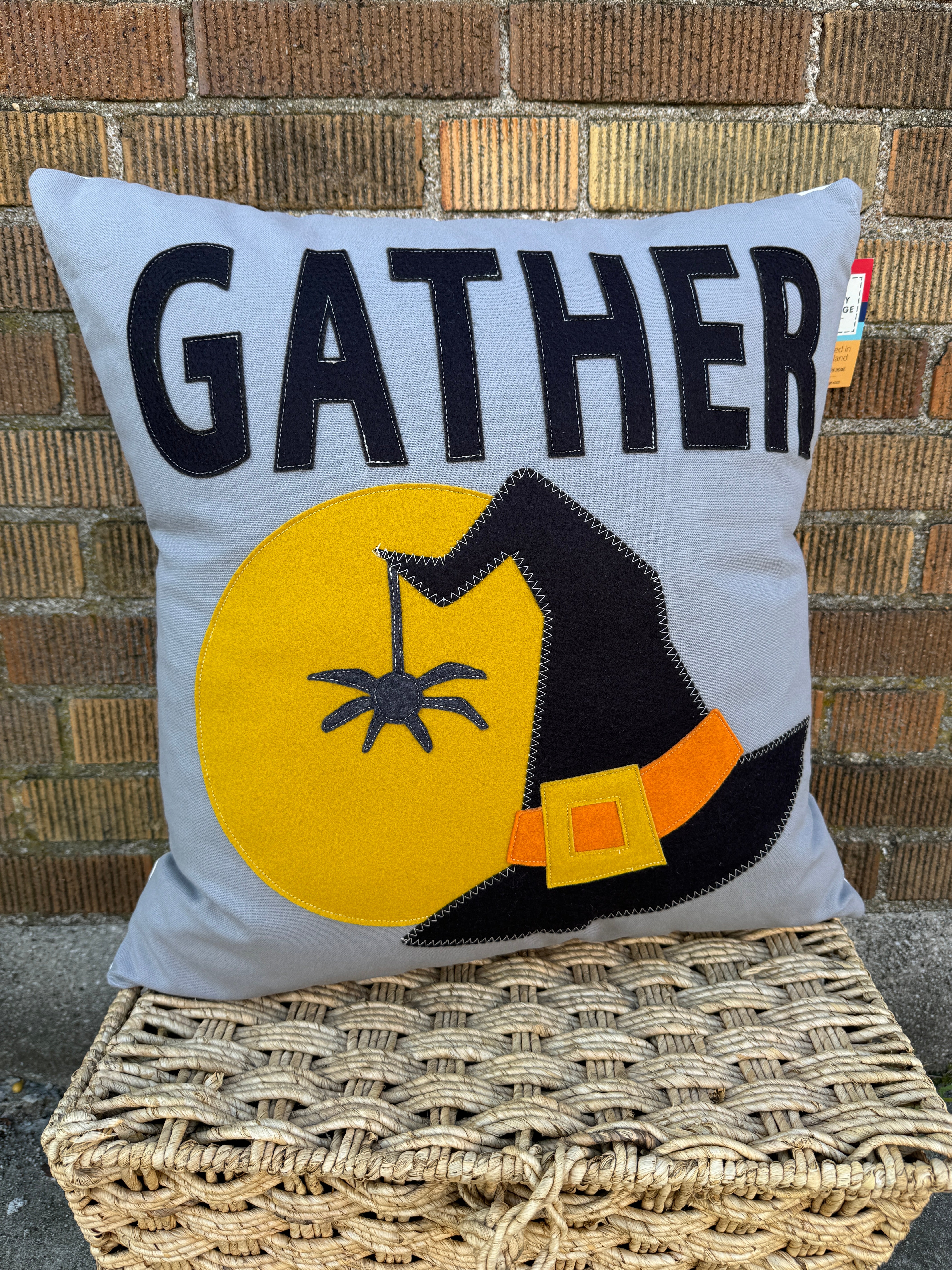 21" Gather witches oversized pillow