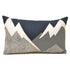 14x21" Lumbar Snowy Mountains Pillow