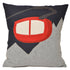 21" Ski Gondola on mountains pillow - Navy Edition